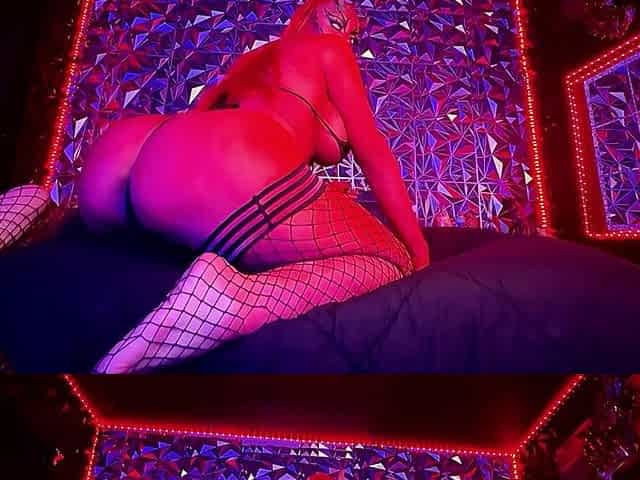 Busty Red Devil Seduction