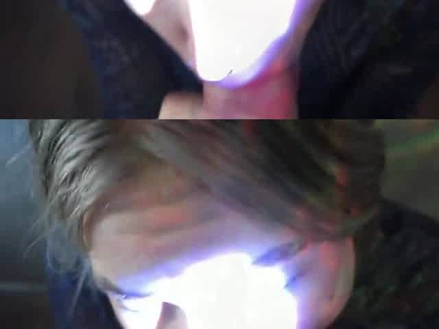 Fa bit of ass from outer space! Trippy deepthroat squirting facial