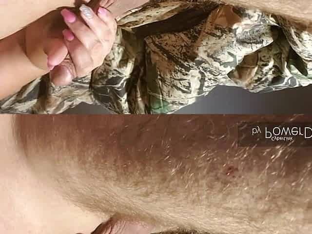 Shoving him to the edge previous to letting him cum