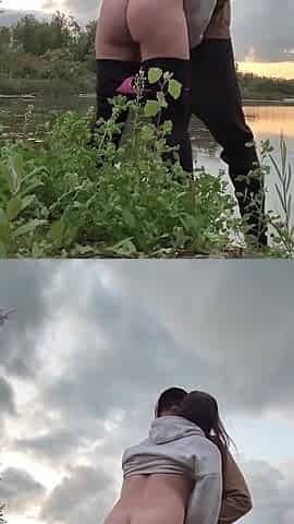 Almost Caught Fucking by the Lake