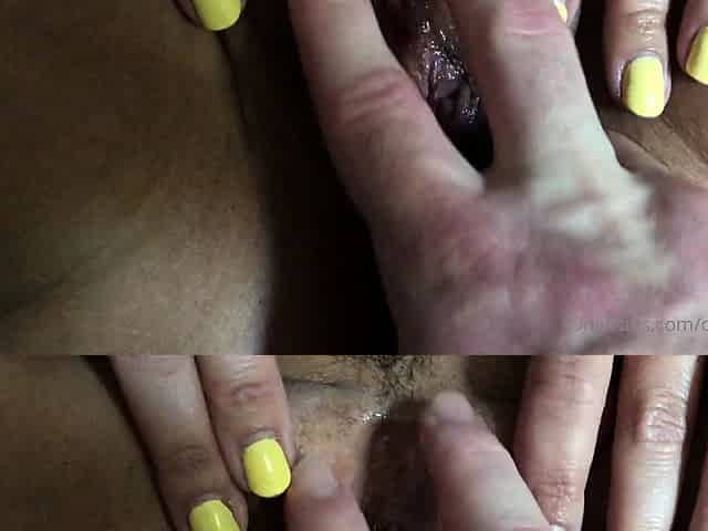 Amateur close up ass toying