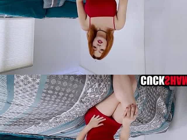Redhead wife screws ebony man & records it for cuckold hubby