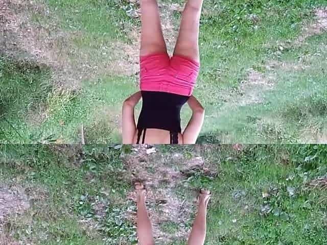 Pissing in Doggy Style, Butt Aperture Close Up, Snatch Widen Close Up