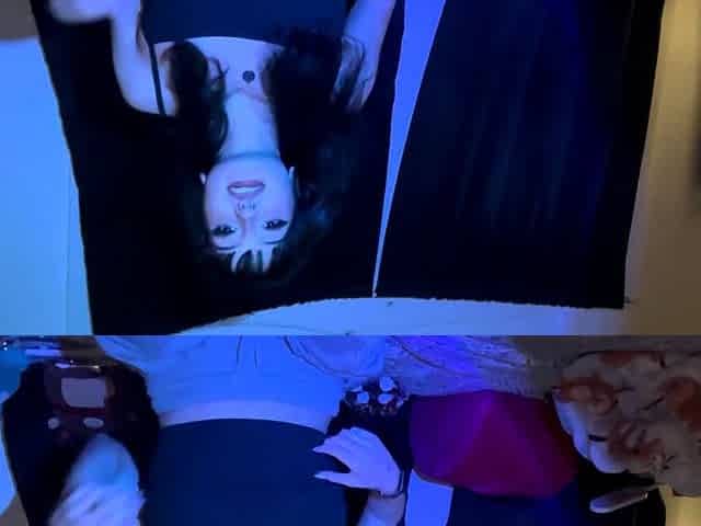 Beautiful horny brunette toys masturbation sh