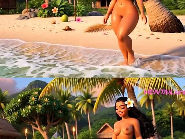 Big Ass Beauty Moana Fucked In Group By Tribal Villagers