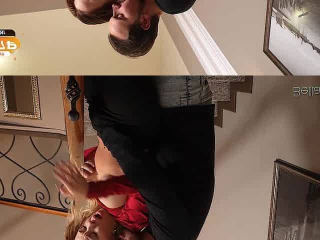 Married pair was so lewd they started to bang right on the stairs