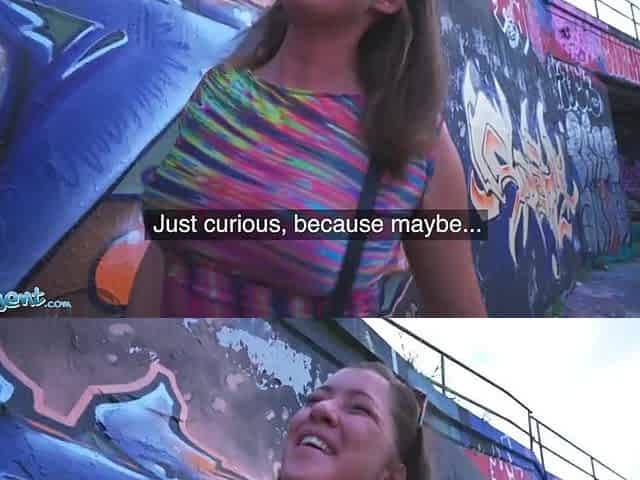 Public Agent Elisa Tiger Screwed Doggy style Under Highway