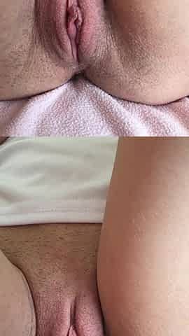 Fingering my pink constricted snatch. #virgin