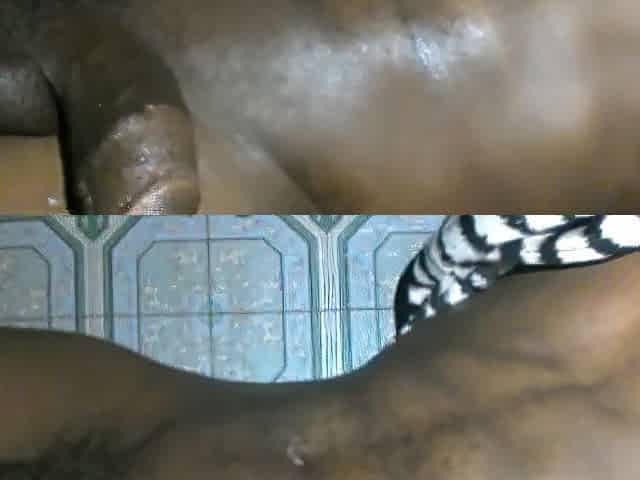 AFRO AMATEUR WITH BIGGEST SHLONG WANKNG AND GROANING