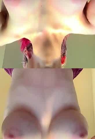Great Big Boobs On Masturbating Redhead