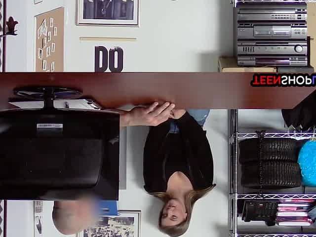 Chunky Teen 18+ Thief Busted For Shoplifting By A Lp Officer