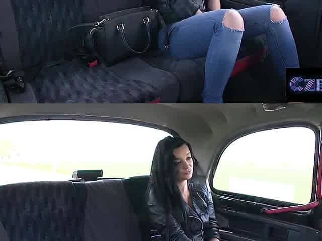CZECH XXX - I Made Her SQUIRT on the Back Seat of my TAXI