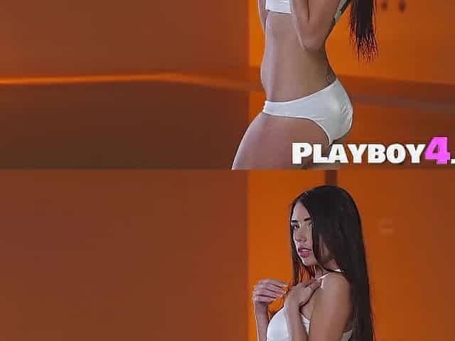 Hawt large melons honey enjoyed hawt posing and striptease