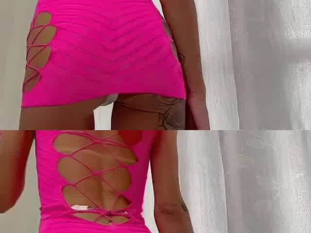 Slender beauty with a large booty faces a BIGGEST 28cm PENIS in her BUTT and PUSSY.