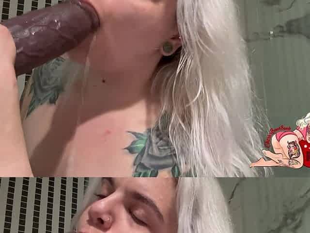 POV of Me Slobbin on You in the Shower