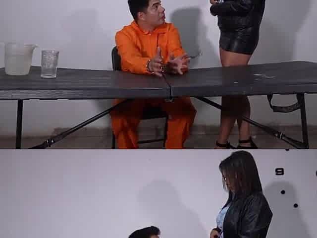 Detective Alondra's Interrogation Screw: Seducing the Inmate's Secrets Without His Penis