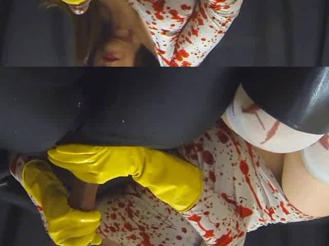 Hard on Her Gloves