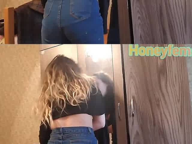 I wake up in the morning and my girlfriend is undressing and lying on my bed so I can fuck her
