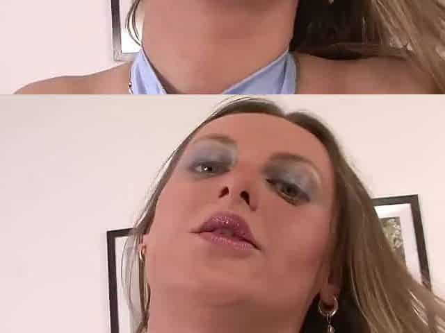 Golden-haired mother I'd like to fuck drilled in the snatch by a ebony stud