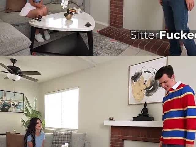 Hooking Up With His Old Babysitter Crush