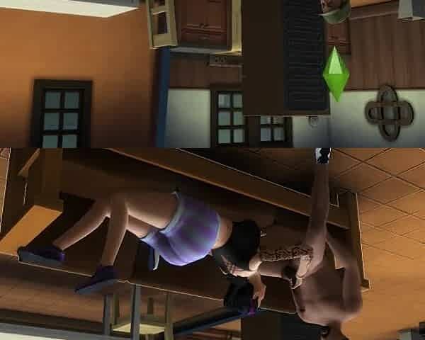 large ass on the daybed sims 4