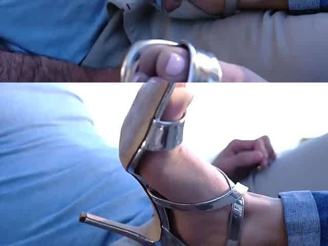 Riding A Big Cock After A Footjob By Blonde Anastasia Knight