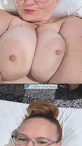 Bunjob Hairjob - Getting My Large Redhead Bun Filled with a Large Spunk flow