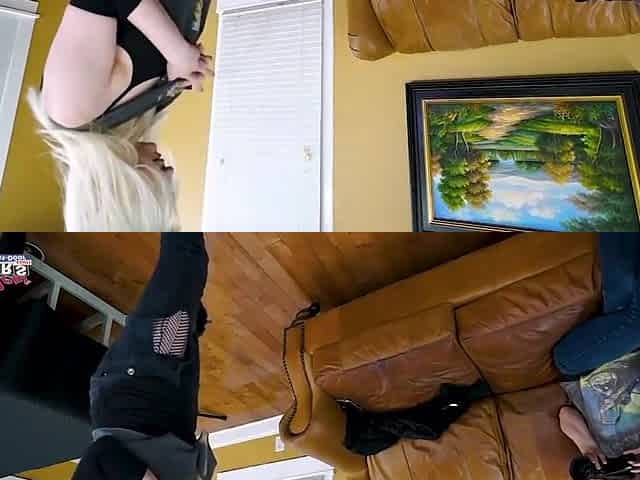 Blond Gets Brought In For A Surprise Porn Try-out, With Rimjob, Snatch Licking, Banging And Cum Swaping