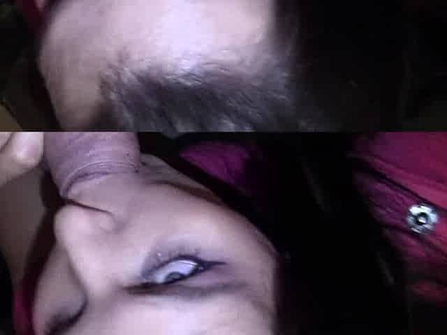 Brunette hookup amateur blowjob and dirtytalk sexdate