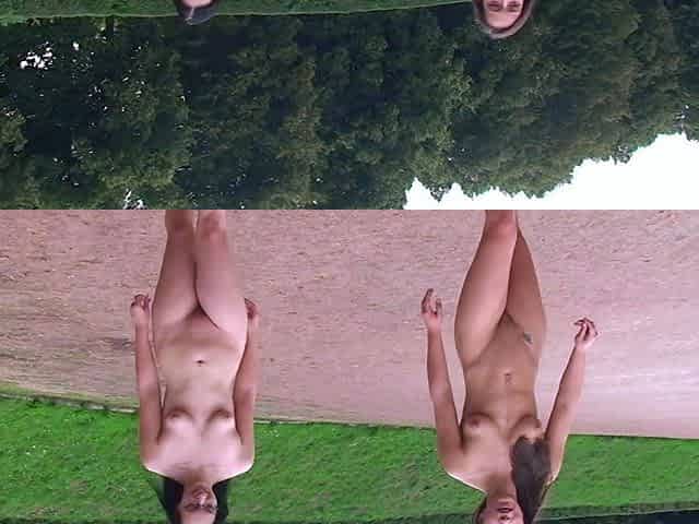 Amateur teen Jenny Dark fucked in public