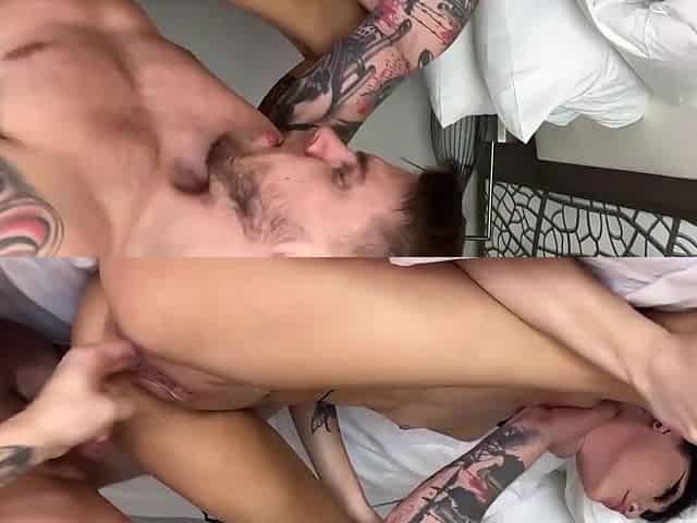 Skinny goth girl gets her tight pussy devoured by a big cock