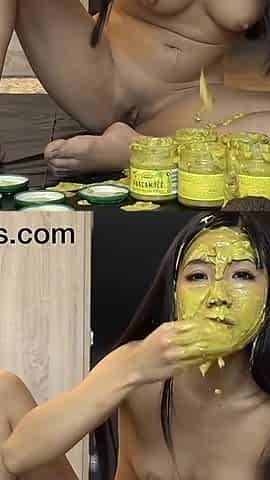 Dirty Messy Eat Avocado From Ass