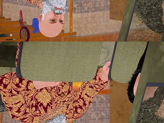 Big Tit MILF Gold Digger Fucks Rich Old Man in Luxury Mansion