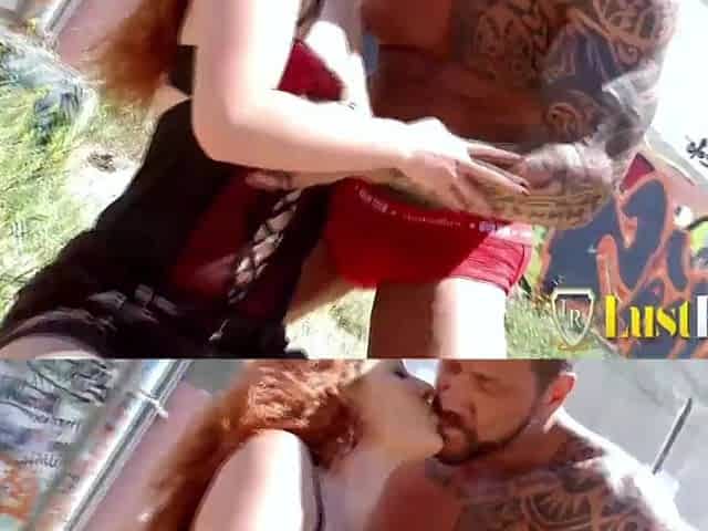 Dixie the Redhead Has Consummate Breasts