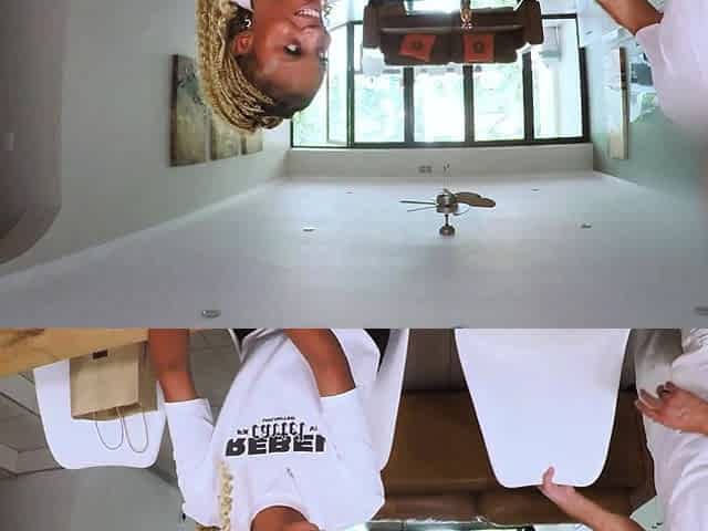 Big Tits Ebony Teen Pussy Stretched Deep