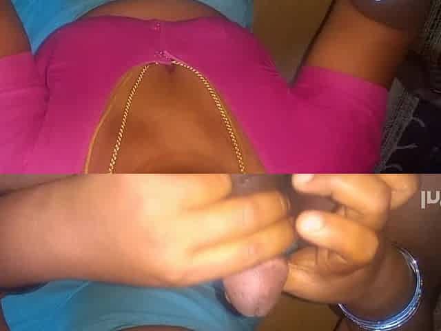 Hot Tamil Housewife Blowjob in Young Man Cock