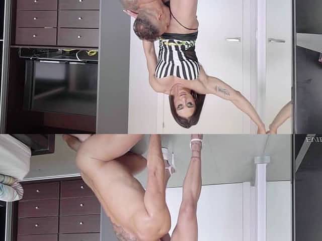 Muscular wife Thaissa Guimaraes loves to be rough fucked by her man