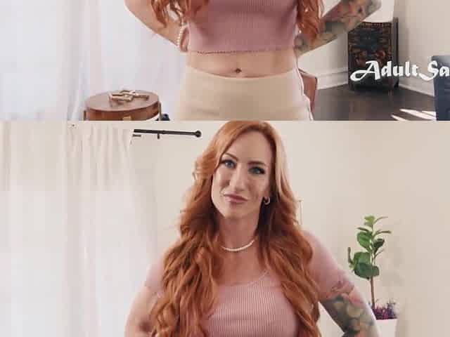 Jealous Redhead mother I'd like to fuck Craves In On Stepsons Penis