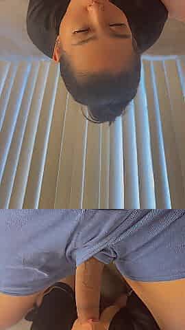gave my ally his 1st oral-job I love making him cum fast