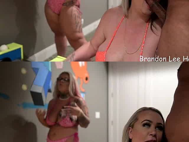Horny MILFs amazing interracial sex scene