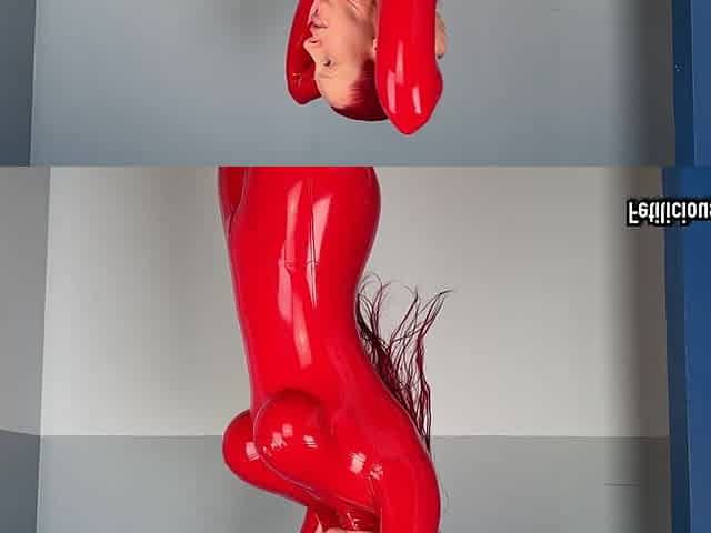 Dressing up as Latex Devil