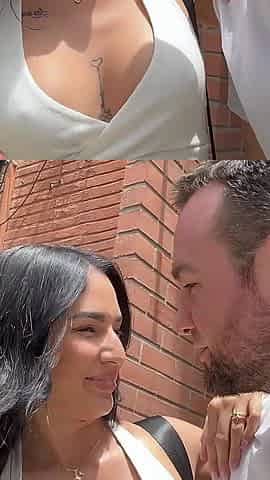 Amateur Fuck with My Gringo Neighbor I Love His Big Cock