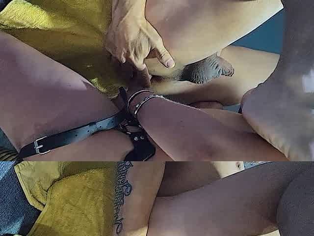 Blinding thrusts fuel uncontrolled wild climax throughout constricted smeared vagina