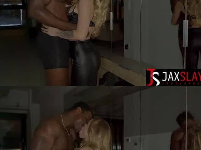 Blond Alexa Flexy Taut Booty Gets Wrecked On Interracial Screw