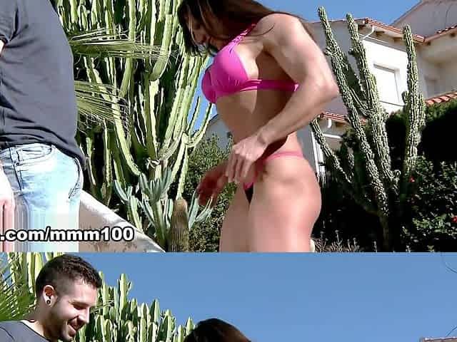 Strength demo by Karyn the amazon milf - MMM100