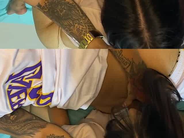 Tengo un THREESOME con mi novia y su Madrastra, les lleno la boca se jizz! Urbano, Kylei Ellish y Karol!