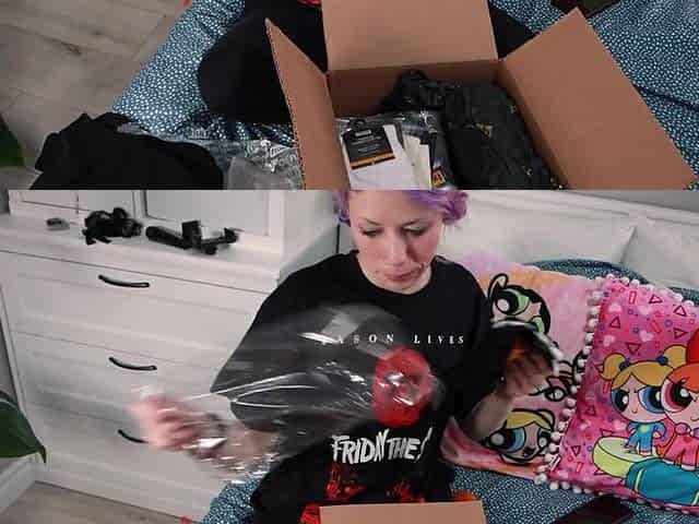 25K SUB PARTICULAR!! - Unboxing, Try On and Sloppy Deepthroat In Cute Fresh Outfit!