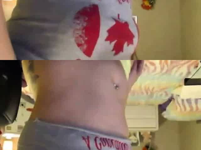 Cute Canadian doll Amy_Amerson very obedient