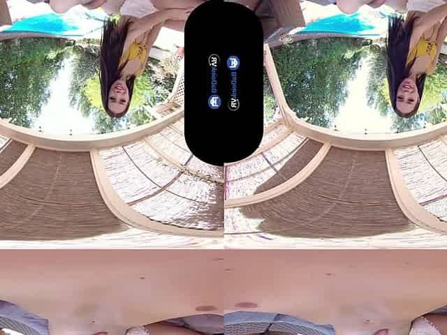 Vr Porn, Brunette Babe And Alina Lopez - One On One Outdoor Sex Party