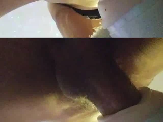 Hawt femboy relives himself with toy